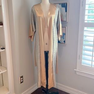 NWOT: Ultra Glam Gold Caftan/Robe | size L